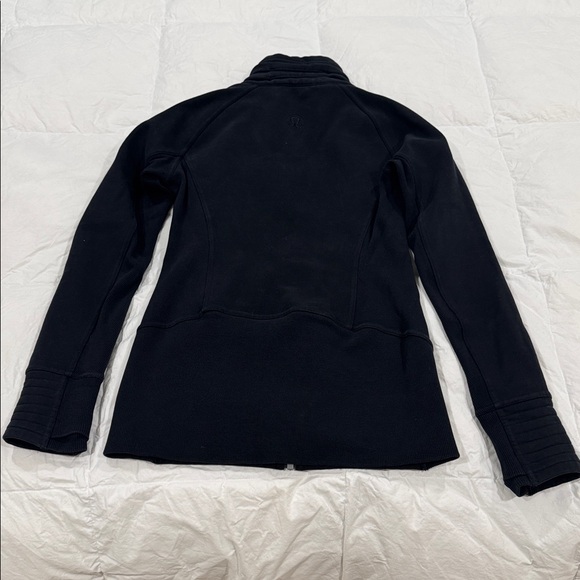 Lululemon Radiant Jacket II black full zip sweatshirt Sz 6 - Picture 7 of 10